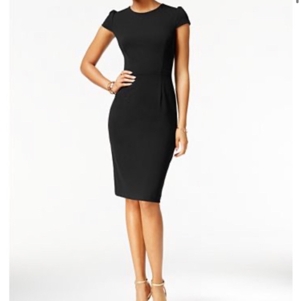Betsey Johnson cap sleeve scuba dress